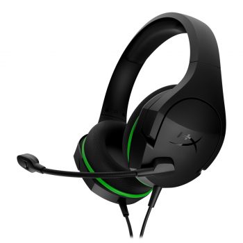 Headset Gamer HyperX CloudX Stinger Core, Xbox, P3, Black/Green, HX-HSCSCX-BK