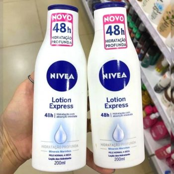 Hidratante Desodorante Nivea Lotion Express 200Ml, Nivea, Branco, 200Ml