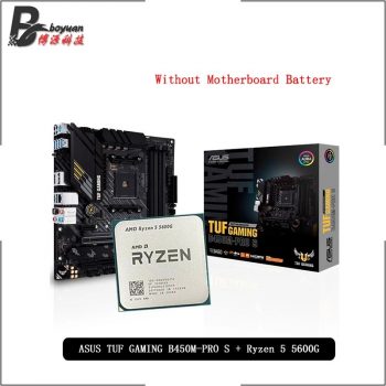 Kit Amd Ryzen 5 5600G + B450M Pro S