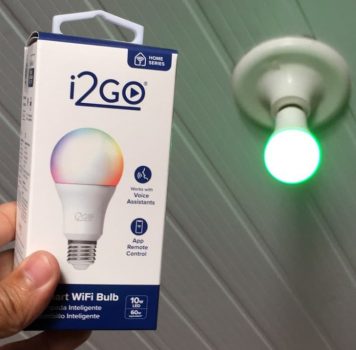 Lâmpada Inteligente Smart Lamp I2GO Home Wi-Fi LED 10W - Compatível com Alexa - 3 Anos de Garantia