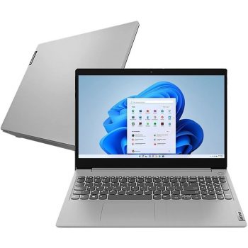 Notebook Lenovo Ideapad 3i Intel Celeron-N4020 4gb 128gb Ssd Tela 15,6 Windows 11 - Prata