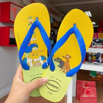 Chinelo Havaianas Simpsons Masculino - Original, LEGÍTIMAS