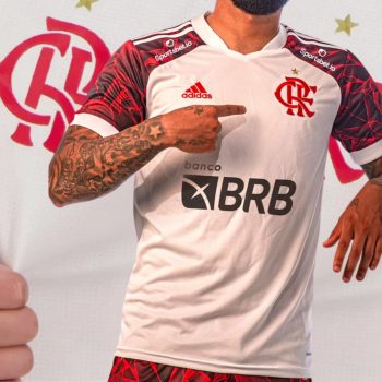 Camisa Flamengo II 21/22 s/n Torcedor Adidas Masculina