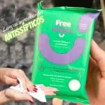 Lenços Umedecidos Antissépticos Free Wipes, Freeco