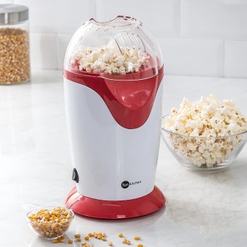 Pipoqueira Eletrica Branca Com Vermelho Fun Kitchen 220V