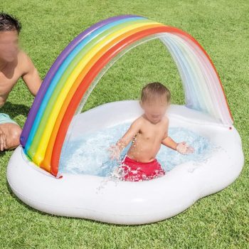 Piscina 82 L Intex Nuvem Arco-íris