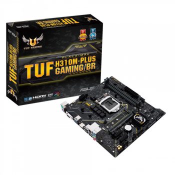 Placa-Mãe ASUS TUF Gaming - H310M-Plus Gaming/BR, Intel LGA 1151, mATX, DDR4