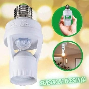 Sensor de Presença com Soquete ESP 360 S Branco Intelbras