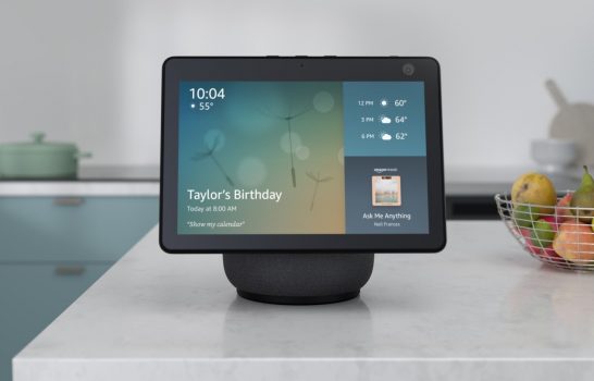 Smart Speaker Amazon Echo Show 10 com Display HD de 10,1" e Alexa – Preta