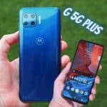 Smartphone Motorola G 5G Plus 128GB Tela 6.7'' Dual Chip 8GB RAM Câmera Quádrupla + Selfie 16MP + 8MP - Lilás Prisma