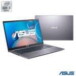 Notebook Asus, Intel Core i3 1005G1, 8GB, 256GB SSD, Tela de 15,6, W11, Cinza - X515JA-BR2751W