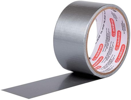 Fita Silver Tape, Cinza, 48mmX5mts, Adelbras