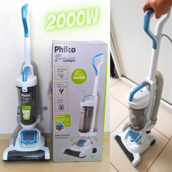 Aspirador de Pó Philco Upright Filtro Hepa 2000W Branco