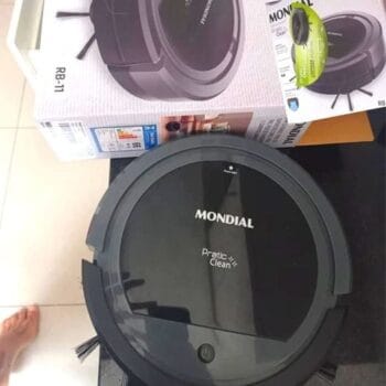 Aspirador de Pó Robô Mondial, Pratic Clean, Bivolt, Cinza/Preto, 30W - RB-11