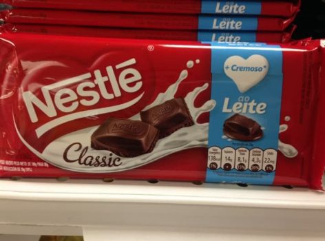 Barra Nestlé Classic Ao Leite 90g