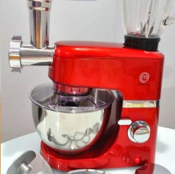 Batedeira Planetária 1000W, 127V, MasterChef BA2001V/01, Vermelho