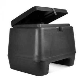 Baú Plástico Injetado 80L , Pro Tork , Preto