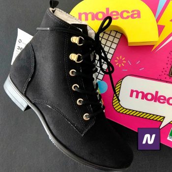 Bota Coturno Moleca Cano Médio Feminina