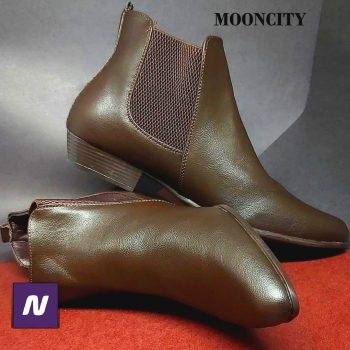 Bota Mooncity Chelsea Bico Fino Feminina