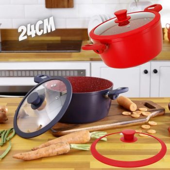 Caçarola Dreamcook Antiaderente 24cm Com Tampa - Classic Home
