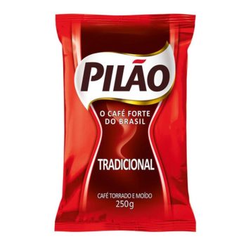 Café Pilão Torrado e Moído Tradicional Almofada 250g