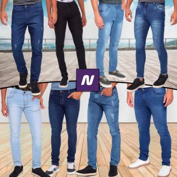 Calça Jeans Evidence, Grifle, Ecxo Masculina