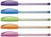 Caneta Trilux Cartela com 5 Cores, Faber-Castell, 032/ESC, Multicor