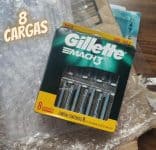 Carga para Aparelho de Barbear Gillette Mach3 - Leve 8 Pague 6