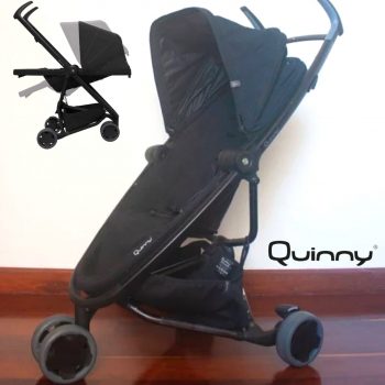 Carrinho de Bebê Zapp Flex Quinny, Black on Black