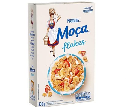 Cereal Matinal, Flakes, Moça, 330g