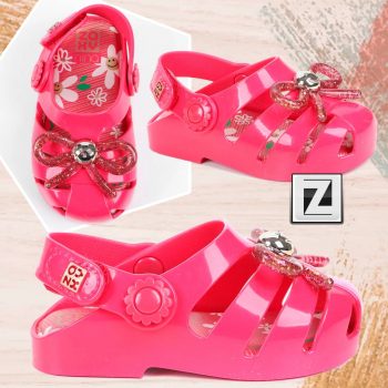 Chinelo Baby Grendene Kids Zaxynina Aquarela Babuch Feminino