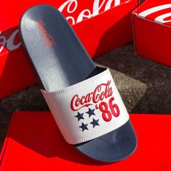 Chinelo Coca-Cola Slide Stars 86 masculino
