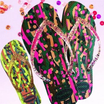 Chinelo Havaianas Top Confete adulto-unissex