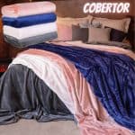 Cobertor Flannel Pesado Rosa Rosê 500g - Casa e Conforto ( 3 tamanhos )