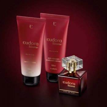 Combo Kiss Me Now: Desodorante Colônia + Loção + Sabonete