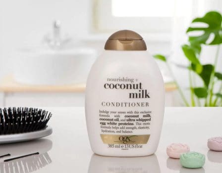 Condicionador Coconut Milk, OGX, 385 ml