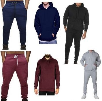 Conjunto Calça e Blusa Frio Moletom Peluciado Masculino