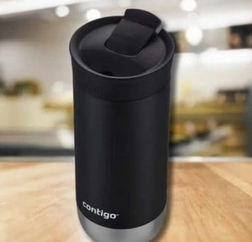 Contigo Caneca térmica de viagem Snapsear, 473 ml, alcaçuz
