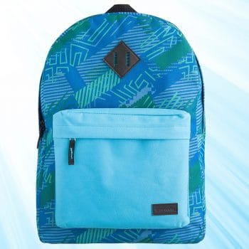 Convoy Mochila Casual Unissex, Polioester, Azul Claro
