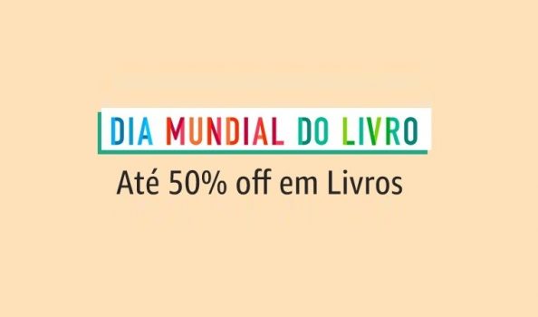 Dia mundial do LIVRO - Até 50% OFF