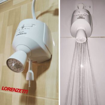 Ducha Relax 220V 5500W, Lorenzetti, 7540110, Branco, Pequeno