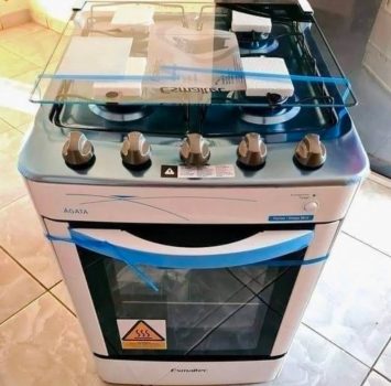 Fogão 4 Bocas Esmaltec Ágata - Acendimento Automático Branco