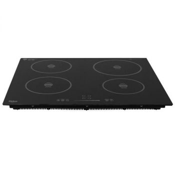 Fogão Cooktop de Indução Philco 4 bocas Vitrocerâmico PCT04P Preto 220v