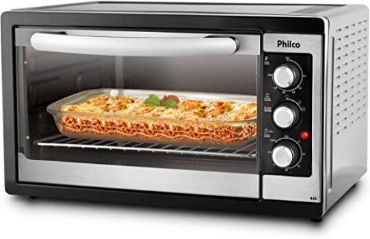 Forno Elétrico Philco 46L Preto PFE48P Auto Limpante 127V