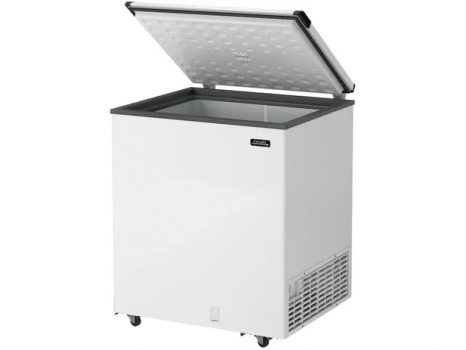 Freezer Industrial Horizontal 1 Porta 214L - Esmaltec ECH250