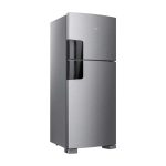 Geladeira Consul Frost Free Duplex CRM50 410L Espaço Flex Inox com Controle Interno de Temperatura - 220v