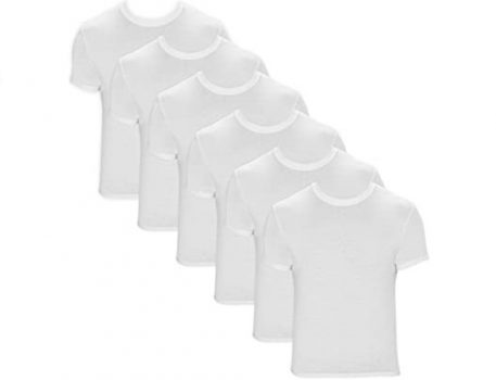 Kit 6 Camisetas Interiores, Hanes, Masculino