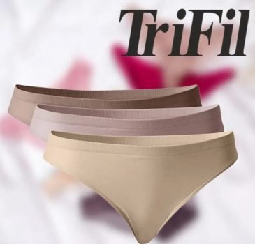 Kit com 3 Calcinhas Biquíni Lisas, Trifil, Feminino