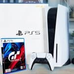 Kit Console Sony Playstation 5 + Jogo Gran Turismo 7 Edição Standart, PS5