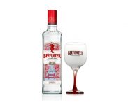 Kit Gin Beefeater Dry 750ml + Taça de Vidro 550ml